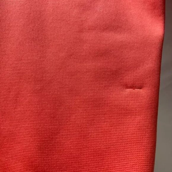 Under Armour Scuba Neck Hoodie Women's XL Salmon/Red Cold Gear UA Logo w/Pockets - Picture 6 of 11